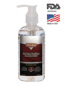 Petra 9040 Gel Hand Sanitizer 8oz